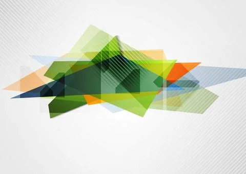 Abstract vibrant geometry shape Abstract vibrant geometry shape. Vector de... 스톡 사진