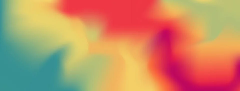 Abstract Vibrant Gradient background. Saturated Colors Smears. Stock Illustration