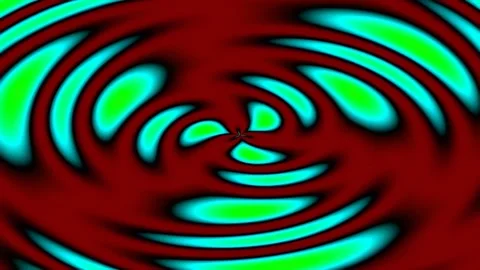 Abstract vibrant gradient liquid swirl: psychedelic motion energy backdrop Stock Footage 342160215