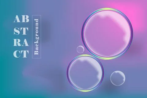 Abstract vibrant gradient modern background isolated Stock Illustration