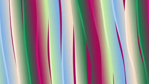 Abstract Vibrant Gradient Vertical Waves Background Video stock 334863168
