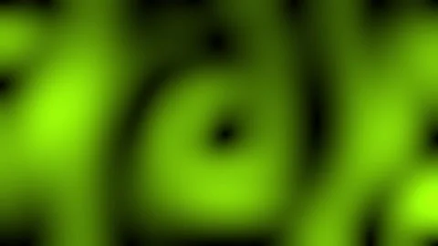 Abstract vibrant green flowing lines background with dynamic curves and contrast Vídeo Stock 337956390