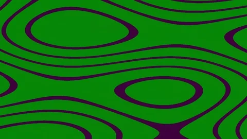 Abstract vibrant green wave patterns seamless background for design Stock Footage 342159574