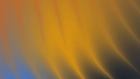 Abstract vibrant lines in orange, blue, and golden gradients design themes. Stock Footage 316903407