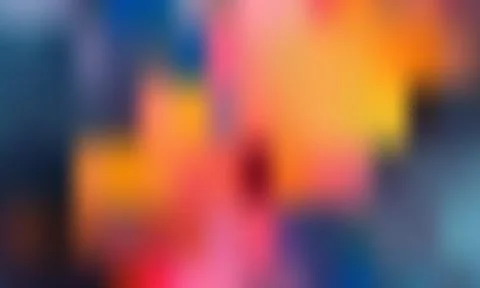 Abstract Vibrant Multicolor Gradient Background with Soft Textured Mesh and.. 스톡 일러스트