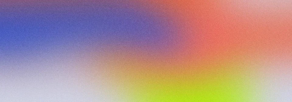 Abstract vibrant multicolor gradient background with soft grainy texture fo.. Stock Illustration