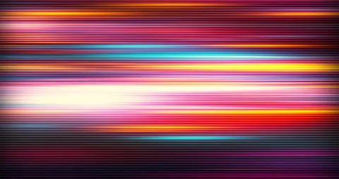 Abstract Vibrant Multicolor Speed Lines Moving Fast Seamless Loop 4K Stock Footage 304234722