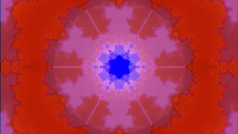 Abstract vibrant neon background loop with flowing psychedelic gradient color Stock Footage 333110616