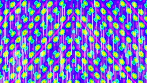 Abstract vibrant neon geometric pattern background for dynamic motion graphic Stock Footage 337575507