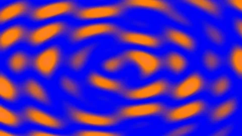 Abstract vibrant orange and red fluid background wave pattern texture Stock Footage 340379117