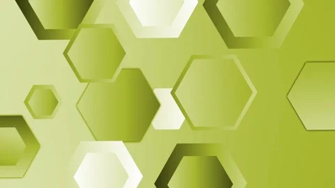 Abstract vibrant pattern of overlapping hexagons background animation Stock Footage 337003819