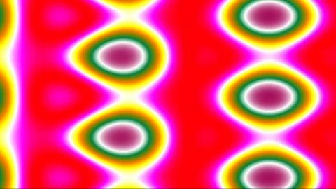 Abstract vibrant psychedelic pattern with flowing colorful Stock Footage 340768517