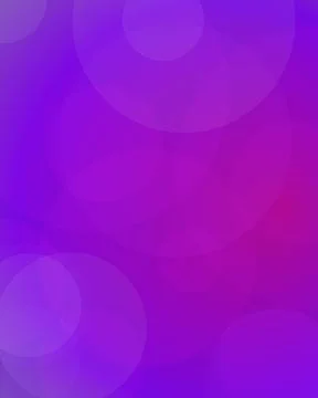 Abstract Vibrant Purple Gradient Background with Overlapping Translucent Ci.. Stock Illustration