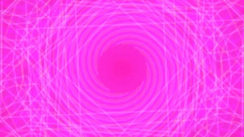 Abstract vibrant purple vortex tunnel background seamless spiral digital art Stock Footage 336880582