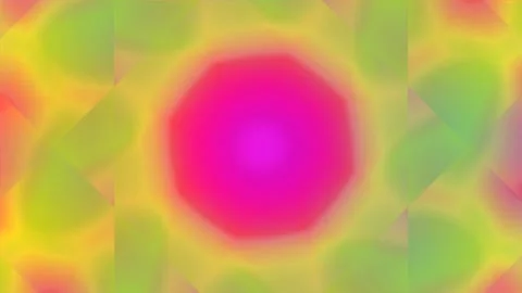 Abstract vibrant radial gradient background, glowing neon liquid blend effect Stock Footage 336887278