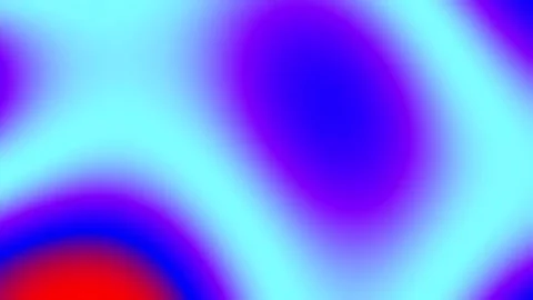 Abstract vibrant red blue and purple liquid flow background texture loop Stock Footage 341059075