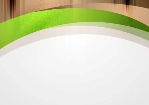 Abstract vibrant tech waves background Stock Illustration