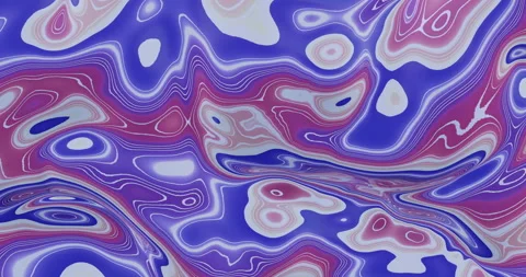 Abstract vibrant trippy background, with copy space, seamless loop background Video stock 146457579