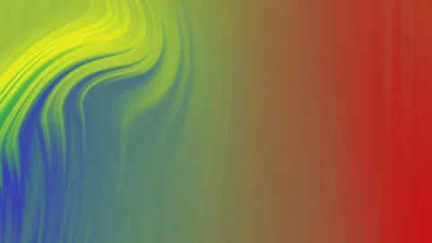 Abstract vibrant wave patterns in a gradient of colors, creating a dynamic .. Stock Footage 309526518