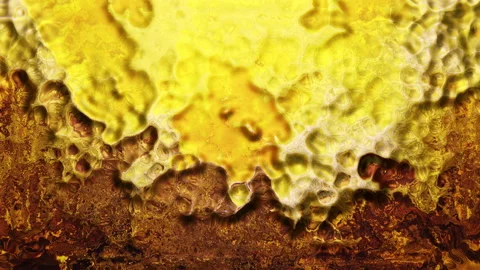 Abstract vibrating metal animation Stock-Footage 134284211