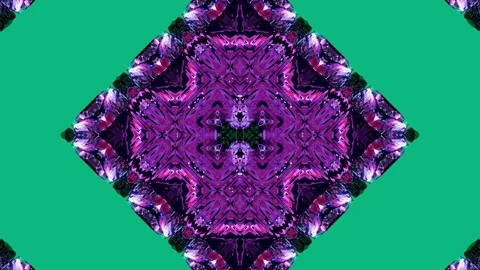 Abstract vibrating mosaic Stock Footage 134549891