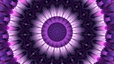 Abstract vibrating mosaic Stock Footage 134549901