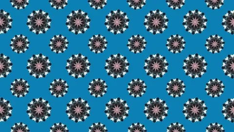 Abstract vibrating mosaic Stock Footage 134549904