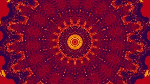 Abstract vibrating mosaic Stock Footage 134549983