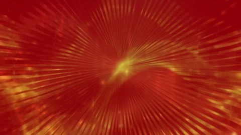 Abstract video animation in red glitter and rotating spirals with curved lines Stock Footage 277751989