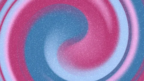 An abstract video background featuring a swirling blend of pink and blue glitter Stock Footage 302721393