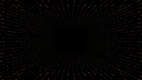 Abstract video background lighting lines loop animation black background Stock Footage 276712783