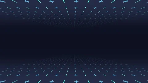 Abstract video background loop animation blue and green pattern dark background Stock Footage 276241199