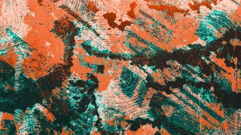 Abstract video background with a rich blend of color textures and moderately Video stock 308923774