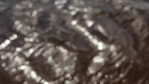 Abstract video of a blurred water surface in a river or lake. Stock Footage 229462004