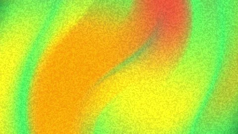 Abstract Video, Blurry Orange, Yellow, and Green Gradient with Grainy Texture Stock Footage 308624981