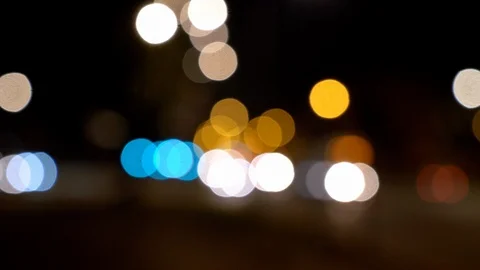 Abstract video with bokeh effect Video stock 99314078