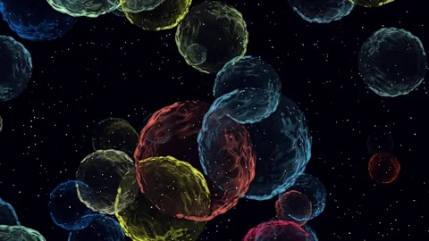 Abstract video computer render for intro, web design, moving background. Stock Footage 274897291