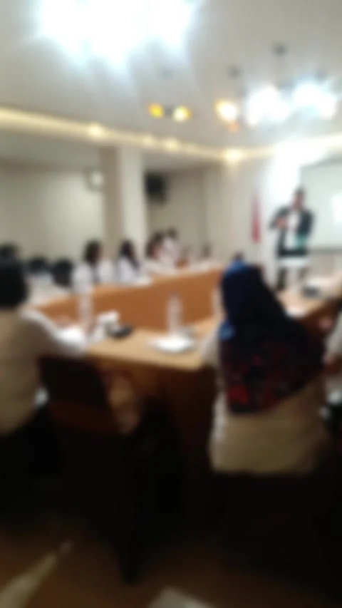 A abstract video of diverse group people attends a business meeting, listening Stock Footage 340533726