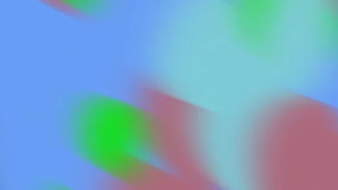 Abstract Video, Dynamic Motion Blur with Green, Brown, and Light Blue Gradient Stock Footage 308624625