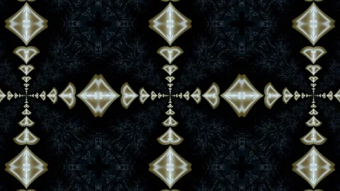 Abstract video with kaleidoscopic pattern and texture, dark and bright Stock Footage 135326912