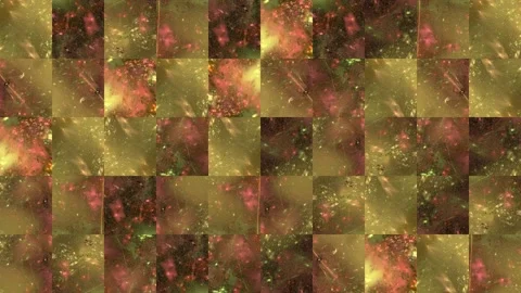 Abstract video from mosaic textures Stock Footage 130408227