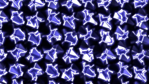 Abstract Video pattern. Loop animation. Stock Footage 112959894