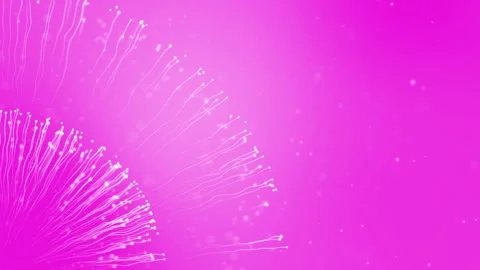 Abstract video on pink background for presentations, mockup Video stock 303221574