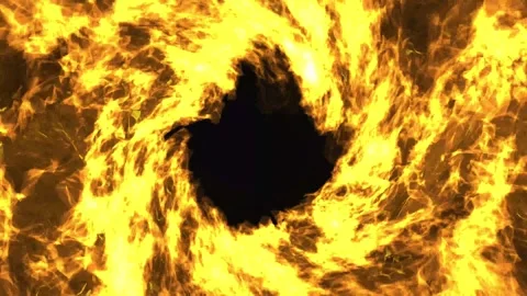 Abstract video stylized as fire or flame. Vídeos de archivo 299251521