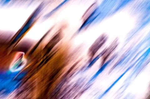 Abstract view of a building Stockfoto's