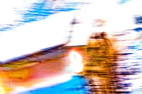 Abstract view of a building 库存照片