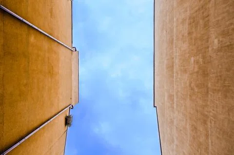 Abstract View of Building Wall 写真素材