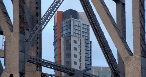 Abstract view of city Stock Footage 73027124