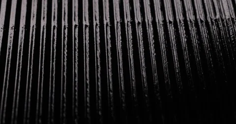 Abstract view of dark chrome metal looping background with reflecting of light Stockbeeldmateriaal 108104908