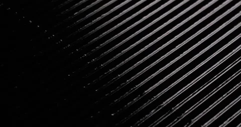 Abstract view of dark chrome metal looping background with reflecting of light Stockbeeldmateriaal 108105525